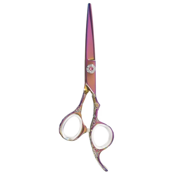 Sibel Ciseaux De Coupe 5.5" Offset Pink Sparkle Cisoria 1 Sibel Ciseaux De Coupe 5.5" Offset Pink Sparkle Cisoria