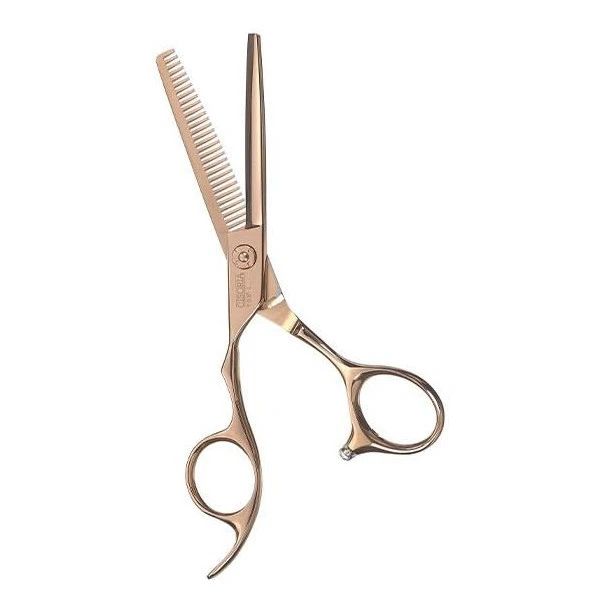 Sibel Ciseaux Scuplteurs 5,5" Gaucher Cisoria Or Rose 2 Sibel Ciseaux Scuplteurs 5,5" Gaucher Cisoria Or Rose – Image 2