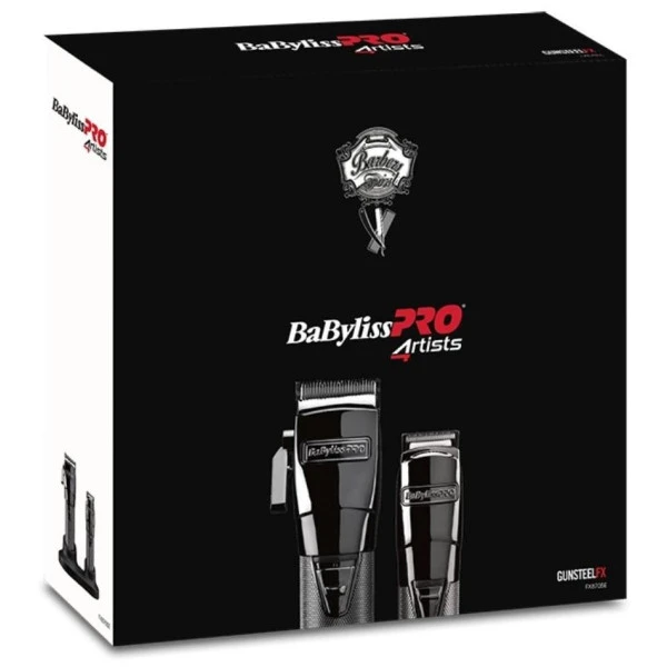 Duo Tondeuses Coupe & Finition GunsteelFx 4artists BaByliss Pro 2 Duo Tondeuses Coupe & Finition GunsteelFx 4artists BaByliss Pro – Image 2