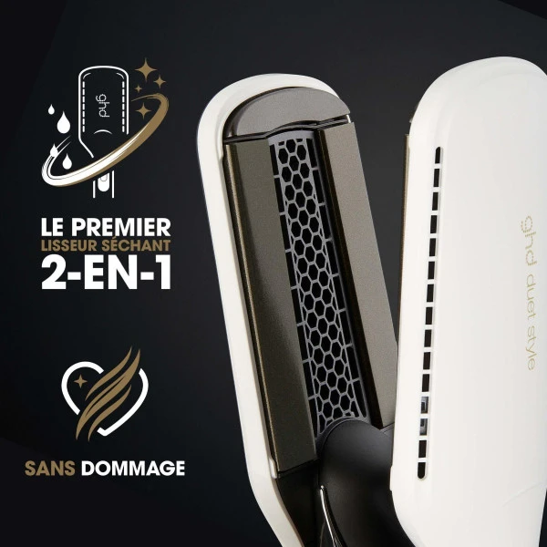 Lisseur GHD Séchant Duet Style 2-en-1 Blanc 2 Lisseur GHD Séchant Duet Style 2-en-1 Blanc – Image 2