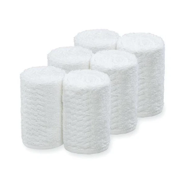 Sibel Lot 6 Serviettes Blanches Barburys 20 X 70 Cm 1 Sibel Lot 6 Serviettes Blanches Barburys 20 X 70 Cm