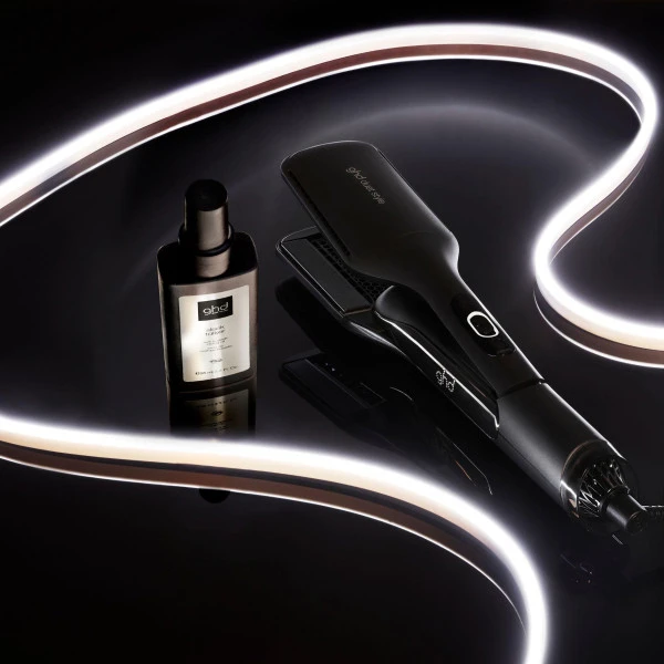 Pack Lisseur Ghd Séchant Duet Style Noir & Huile Lissante Sleek Talker 3 Pack Lisseur Ghd Séchant Duet Style Noir & Huile Lissante Sleek Talker – Image 3