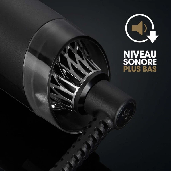 Pack Lisseur Ghd Séchant Duet Style Noir & Huile Lissante Sleek Talker 7 Pack Lisseur Ghd Séchant Duet Style Noir & Huile Lissante Sleek Talker – Image 7