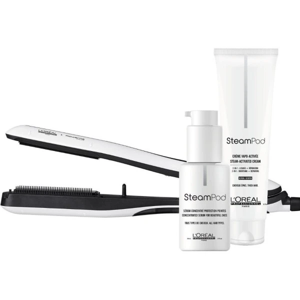 Pack Lisseur Steampod 3.0 Cheveux épais L'Oréal Professionnel 1 Pack Lisseur Steampod 3.0 Cheveux épais L'Oréal Professionnel