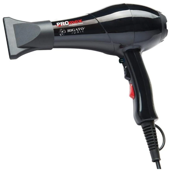 Sèche-cheveux Rigato 2 Ionic Noir Promex 2000W 1 Sèche-cheveux Rigato 2 Ionic Noir Promex 2000W