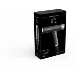 Sèche-cheveux Ultra-léger IQ2 Gama Noir -Coiffure Boutique seche cheveux ultra leger iq2 gama noir 5
