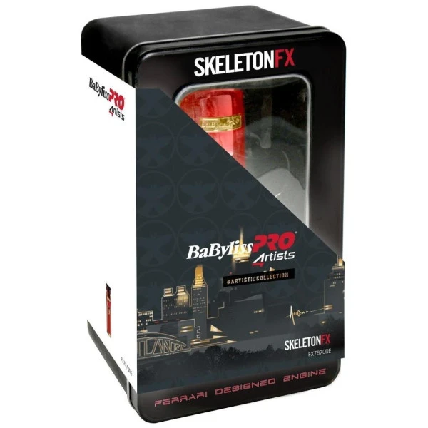 Tondeuse De Précision SkeletonFx Rouge 4artists BaByliss Pro 2 Tondeuse De Précision SkeletonFx Rouge 4artists BaByliss Pro – Image 2